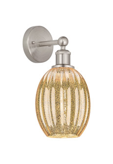 Edison One Light Wall Sconce in Brushed Satin Nickel (405|6161WSNG4596ME)