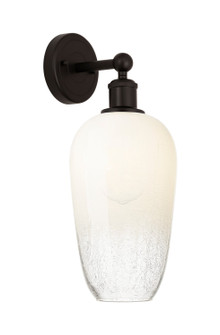 Edison One Light Wall Sconce in Oil Rubbed Bronze (405|6161WOBG4847OP)