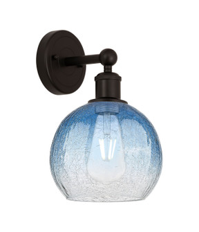 Edison One Light Wall Sconce in Oil Rubbed Bronze (405|6161WOBG4838SB)