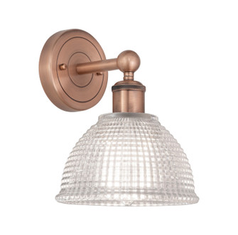 Edison One Light Wall Sconce in Antique Copper (405|6161WACG422)