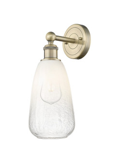 Edison One Light Wall Sconce in Antique Brass (405|6161WABG4806OP)