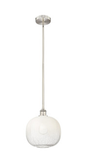 Edison One Light Mini Pendant in Brushed Satin Nickel (405|6161SSNG48110OP)