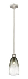 Edison One Light Mini Pendant in Brushed Satin Nickel (405|6161SSNG4806SL)