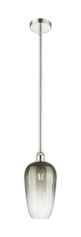 Edison One Light Mini Pendant in Polished Nickel (405|6161SPNG4847SL)