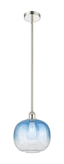 Edison One Light Mini Pendant in Polished Nickel (405|6161SPNG48110SB)