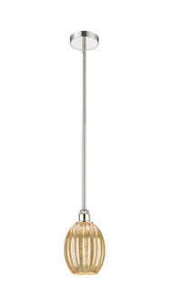 Edison One Light Mini Pendant in Polished Nickel (405|6161SPNG4596ME)