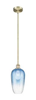 Edison One Light Mini Pendant in Antique Brass (405|6161SABG4847SB)