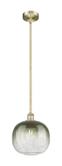 Edison One Light Mini Pendant in Antique Brass (405|6161SABG48110SL)