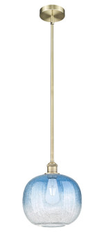 Edison One Light Mini Pendant in Antique Brass (405|6161SABG48110SB)