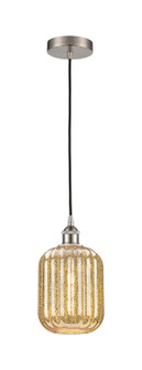Edison One Light Mini Pendant in Brushed Satin Nickel (405|6161PSNG4607ME)