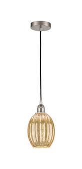 Edison One Light Mini Pendant in Brushed Satin Nickel (405|6161PSNG4596ME)