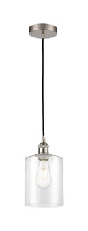 Edison One Light Mini Pendant in Brushed Satin Nickel (405|6161PSNG44247)