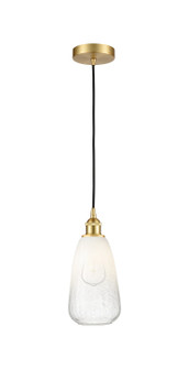 Edison One Light Mini Pendant in Satin Gold (405|6161PSGG4806OP)