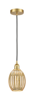 Edison One Light Mini Pendant in Satin Gold (405|6161PSGG4596ME)