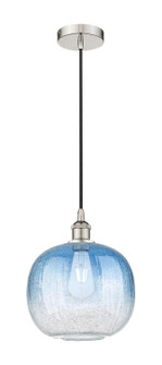 Edison One Light Mini Pendant in Polished Nickel (405|6161PPNG48110SB)