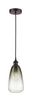 Edison One Light Mini Pendant in Oil Rubbed Bronze (405|6161POBG4806SL)