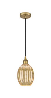 Edison One Light Mini Pendant in Brushed Brass (405|6161PBBG4596ME)