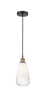 Edison One Light Mini Pendant in Black Antique Brass (405|6161PBABG4806OP)