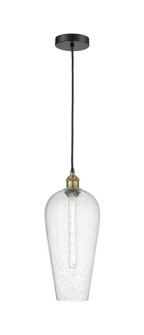 Edison One Light Mini Pendant in Black Antique Brass (405|6161PBABG4568SDY)