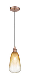 Edison One Light Mini Pendant in Antique Copper (405|6161PACG4806AM)