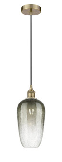 Edison One Light Mini Pendant in Antique Brass (405|6161PABG4847SL)