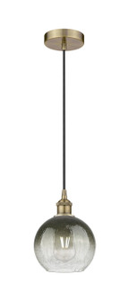 Edison One Light Mini Pendant in Antique Brass (405|6161PABG4838SL)