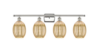 Ballston Four Light Bath Vanity in Polished Nickel (405|5164WPNG4596ME)