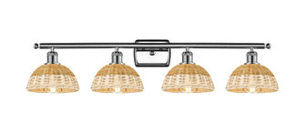 Ballston Four Light Bath Vanity in Polished Chrome (405|5164WPCNBD275NAT)