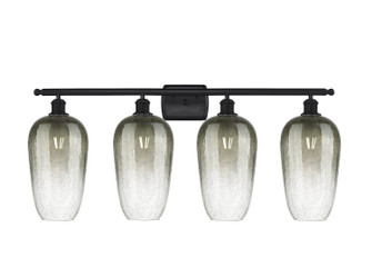 Ballston Four Light Bath Vanity in Matte Black (405|5164WBKG4847SL)
