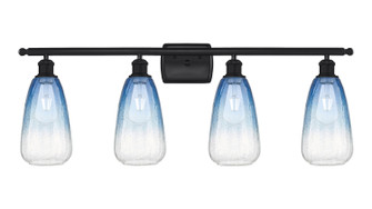 Ballston Four Light Bath Vanity in Matte Black (405|5164WBKG4806SB)