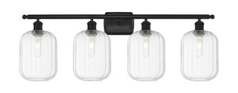 Ballston Four Light Bath Vanity in Matte Black (405|5164WBKG4607CL)