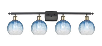 Ballston Four Light Bath Vanity in Black Antique Brass (405|5164WBABG4838SB)