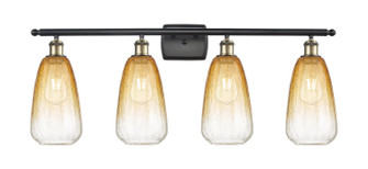 Ballston Four Light Bath Vanity in Black Antique Brass (405|5164WBABG4806AM)