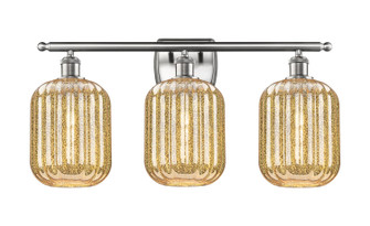 Ballston Three Light Bath Vanity in Brushed Satin Nickel (405|5163WSNG4607ME)