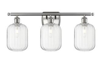 Ballston Three Light Bath Vanity in Brushed Satin Nickel (405|5163WSNG4607CL)