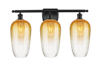 Ballston Three Light Bath Vanity in Matte Black (405|5163WBKG4847AM)