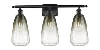 Ballston Three Light Bath Vanity in Matte Black (405|5163WBKG4806SL)