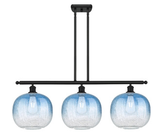 Ballston Three Light Island Pendant in Matte Black (405|5163IBKG48110SB)