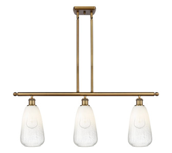 Ballston Three Light Island Pendant in Brushed Brass (405|5163IBBG4806OP)