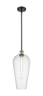 Ballston One Light Mini Pendant in Black Antique Brass (405|5161SBABG4568SDY)