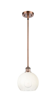 Ballston One Light Mini Pendant in Antique Copper (405|5161SACG4838OP)