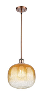 Ballston One Light Mini Pendant in Antique Copper (405|5161SACG48110AM)
