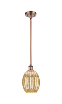 Ballston One Light Mini Pendant in Antique Copper (405|5161SACG4596ME)