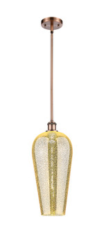 Ballston One Light Mini Pendant in Antique Copper (405|5161SACG4568ME)
