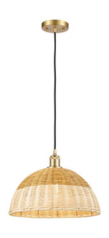 Ballston One Light Mini Pendant in Satin Gold (405|5161PSGNBD216NAT)