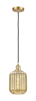 Ballston One Light Mini Pendant in Satin Gold (405|5161PSGG4607ME)