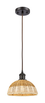 Ballston One Light Mini Pendant in Oil Rubbed Bronze (405|5161POBNBD29NAT)