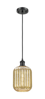 Ballston One Light Mini Pendant in Matte Black (405|5161PBKG4607ME)