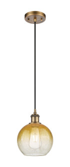 Ballston One Light Mini Pendant in Brushed Brass (405|5161PBBG4838AM)