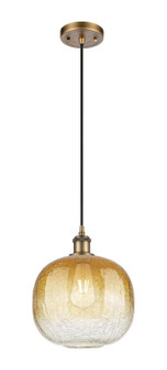 Ballston One Light Mini Pendant in Brushed Brass (405|5161PBBG48110AM)